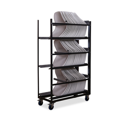Feros Trolley Keeve Sitz ohne Armlehne - für 60 Stück, Hammerite