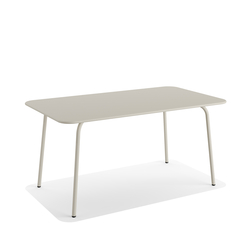 Feros Shine - rechteckiger Outdoortisch, Sand