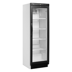 Tefcold Flaschenkühlschrank CEV425 1 LED, Weiß, EEK D