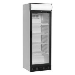 Tefcold Flaschenkühlschrank SCU1280CP, Weiß, EEK D
