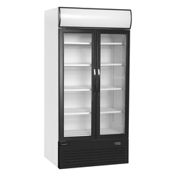 Tefcold Displaykühlschrank FSC1000H, Weiß RAL 9016, EEK F