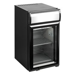 Tefcold Tischkühlschrank BC25CP, Schwarz, EEK B