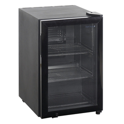 Tefcold Tischkühlschrank BC60, Schwarz, EEK C