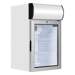 Tefcold Tischkühlschrank FS80CP, Weiß, EEK D