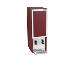 Tefcold Wein-Dispenser-Kühlschrank DKS95-2/20L, Rot RAL3005, EEK F