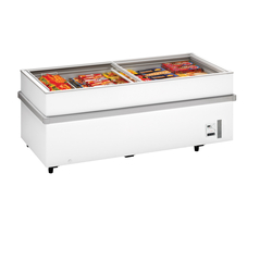Tefcold Supermarkt-Gefriertruhe SSF200, Weiß, EEK C