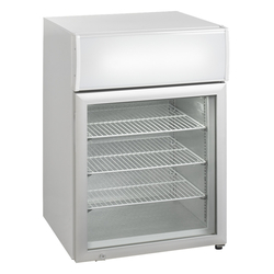 Tefcold Tischgefrierschrank UF100GCP, Weiß, EEK C