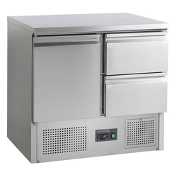 Tefcold Saladette-Kühltheke, GN 1/1 SA912, SS 304, EEK C