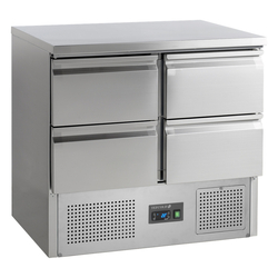 Tefcold Saladette-Kühltheke, GN 1/1 SA914, SS 304, EEK C