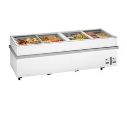 Tefcold Supermarkt-Gefriertruhe SSF250, Weiß, EEK C
