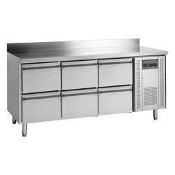 Tefcold Thekenkühlschrank GN1/1 CK7360, SS 304, EEK B