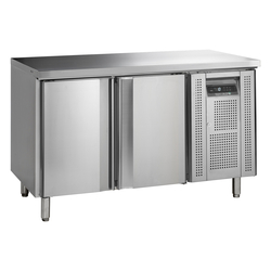 Tefcold Thekenkühlschrank Euronorm BK210, SS 304, EEK B