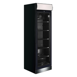 Tefcold Flaschenkühlschrank CEV425BCPD - Esta, Schwarz, EEK D