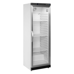 Tefcold Displaykühlschrank UR400G, Weiß, EEK B
