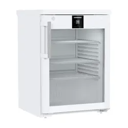 Liebherr FRTvg 1511 Performance unterbaufähiger Gewerbekühlschrank mit Glastür & Umluftkühlung, Weiß, Türart : Glastür, Farbe: Weiß