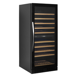 Tefcold Weinkühlschrank TFW300-2F, Schwarz, EEK G