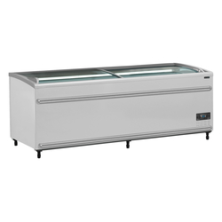 Tefcold Supermarkt- Kühl-/Gefriertruhe SFI210-CF VS, Weiß, EEK C