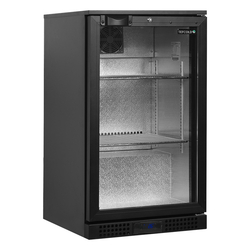 Tefcold Backbar-Kühlschrank BA6H, Schwarz, EEK A