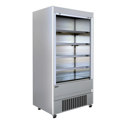 Tefcold Multideck Edelstahl MCX130M, SS 304, EEK F