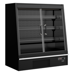 Tefcold Supermarkt-Multideck-Kühlschrank Galaxy+ GPL14FGD Black, Schwarz RAL9005, EEK B