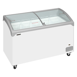Tefcold Eiscreme-Gefriertruhen NIC401SCEB, Weiß, EEK D