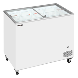 Tefcold Eiscreme-Gefriertruhen IC301SC, Weiß, EEK D