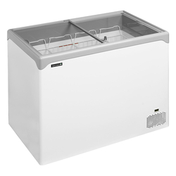 Tefcold Eiscreme-Gefriertruhen NIC301SC, Weiß, EEK D