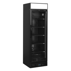 Tefcold Flaschenkühlschrank in Schwarz CEV435CP BLACK, EEK C