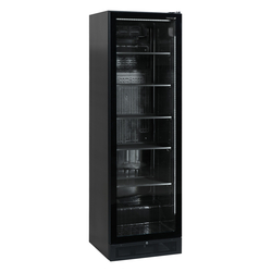Tefcold Display-Kühlschrank in Schwarz SCU1425 FRAMELESS, EEK D