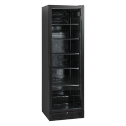 Tefcold Display-Kühlschrank in Schwarz SCU1425H, EEK D