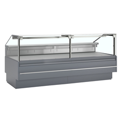 Tefcold Bedientheke SOCA25090A, Grau RAL7015, EEK F