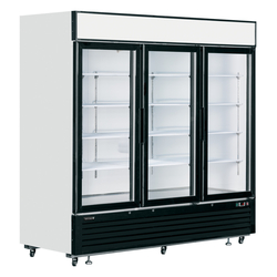 Tefcold Displaygefrierschrank LGF7500, Weiß, EEK D