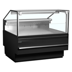 Tefcold Bedientheke SOCA12590B, Schwarz RAL9005, EEK E