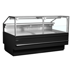 Tefcold Bedientheke SOCA18790B, Schwarz RAL9005, EEK E