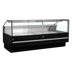 Tefcold Bedientheke SOCB25082B, Schwarz RAL9005, EEK F