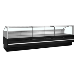Tefcold Bedientheke SOCB37582B, Schwarz RAL9005, EEK F