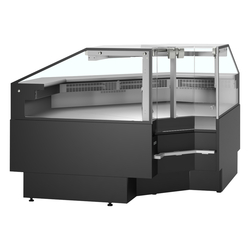 Tefcold Bedientheke SOCA90INTB, Schwarz RAL9005