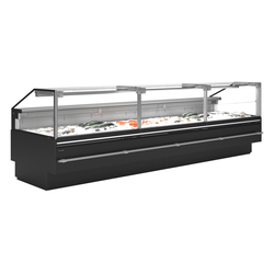 Tefcold Bedientheke SOCA-F37590B, Schwarz RAL9005