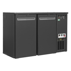 Serrco by Tefcold High-End-Backbar-Kühlschränke SCL-22MU+, Anthrazit RAL 7021, EEK B