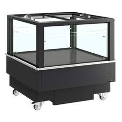 Tefcold Impuls-Kühl/Tiefkühlinsel in schwarz EIB-D1010-B1, Schwarz RAL9005, EEK C