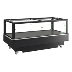 Tefcold Impuls-Kühl/Tiefkühlinsel in schwarz EIB-D1020-B1, Schwarz RAL9005, EEK C