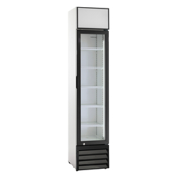 Tefcold Flaschenkühlschrank SD217E, Weiß, EEK D
