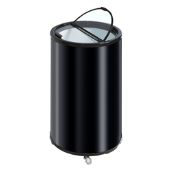 Tefcold Kühltonne CC40black, Schwarz, EEK B