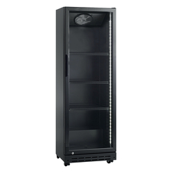 Tefcold Flaschenkühlschrank SD181BE, Schwarz, EEK D