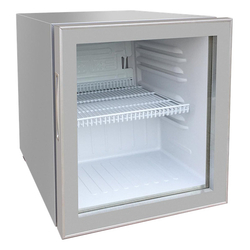 IARP Flaschenkühlschrank Counter50-Silver, Silbergrau, EEK C