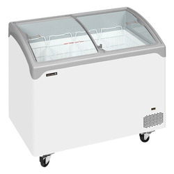 Tefcold Eiscreme-Gefriertruhen NIC302SCEB, Weiß, EEK D
