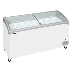 Tefcold Eiscreme-Gefriertruhen NIC502SCEB, Weiß, EEK D