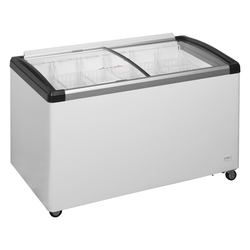 Tefcold Eiscreme-Gefriertruhen IDB400-W1, Weiß RAL 9016, EEK D