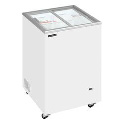 Tefcold Eiscreme-Gefriertruhen IC102SC, Weiß, EEK D