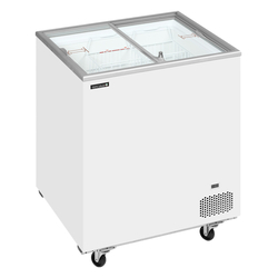 Tefcold Eiscreme-Gefriertruhen IC202SC, Weiß, EEK D